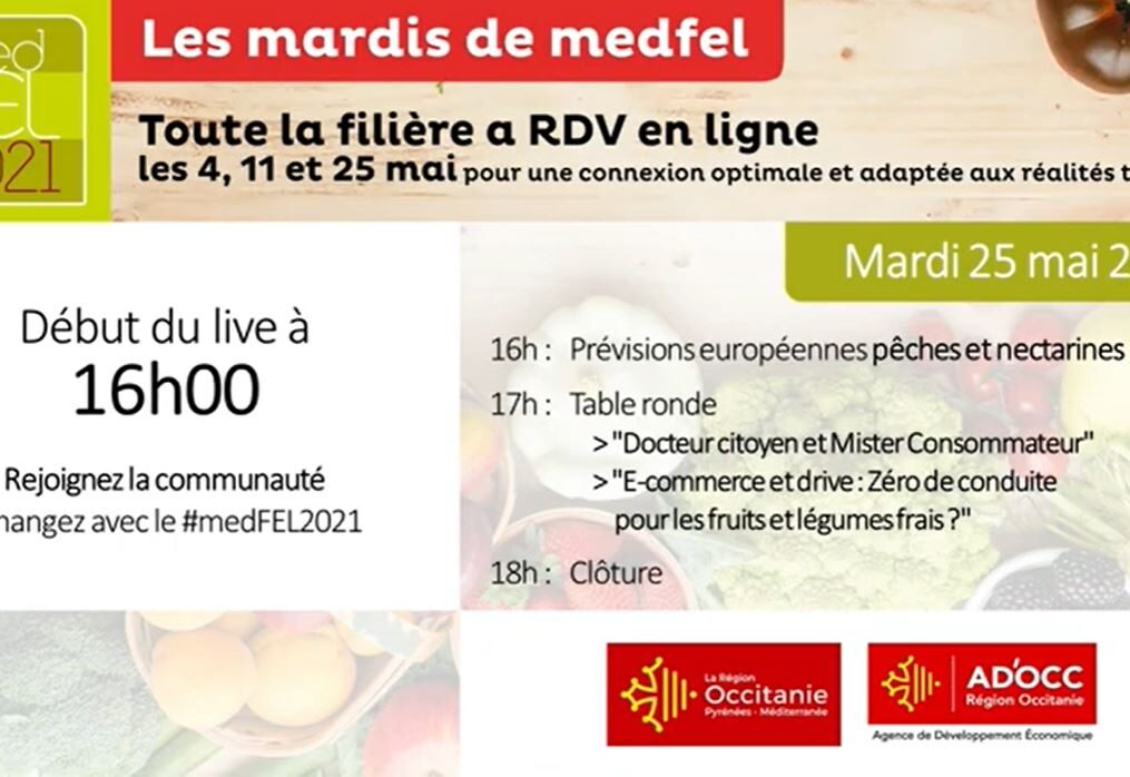 Les Mardis de medFEL – « Docteur citoyen et Mister Consommateur » & « E-commerce et drive : zéro de conduite pour les fruits et légumes frais ?