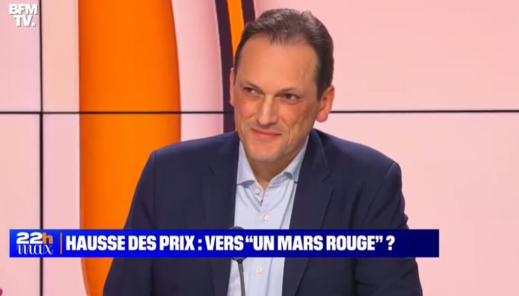 BFMTV – 22h Max – Hausse des prix: vers « un mars rouge » ?