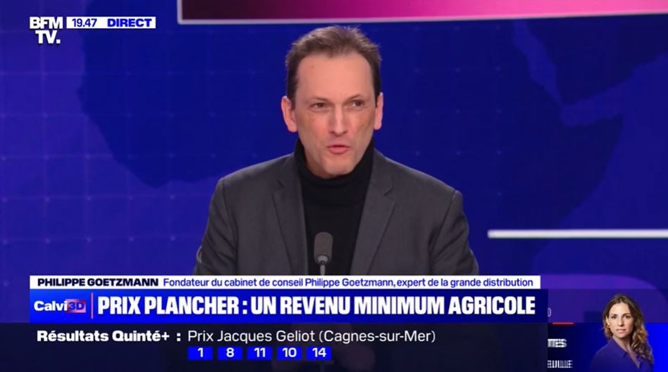 BFMTV – CALVI 3D – Crise agricole : que change le prix plancher ?