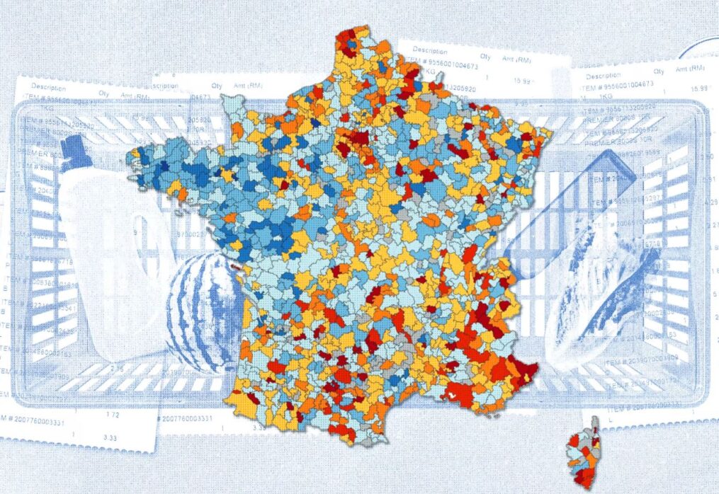 France Info – Vos courses en supermarché vous coûtent-elles plus ou moins cher qu&rsquo;ailleurs en France ? 