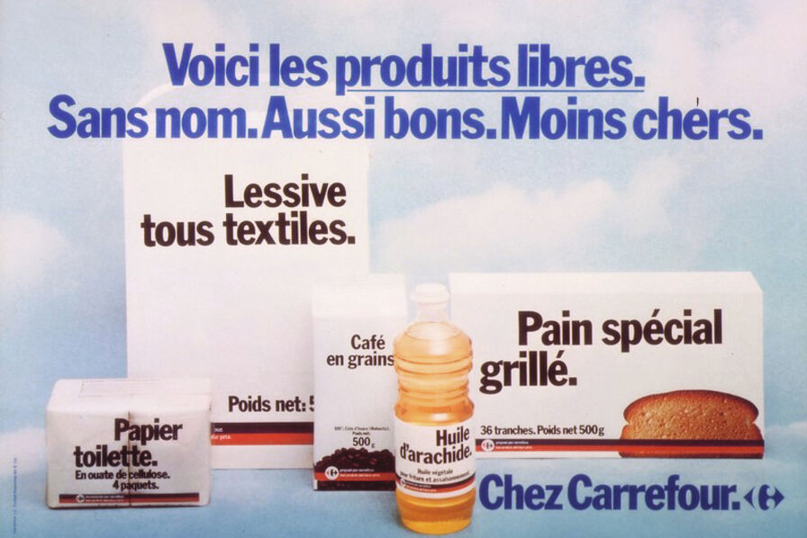 LSA – Grande distribution : en 1976, Carrefour lance sa révolution des « produits libres » et pose les bases pour les marques de distributeurs
